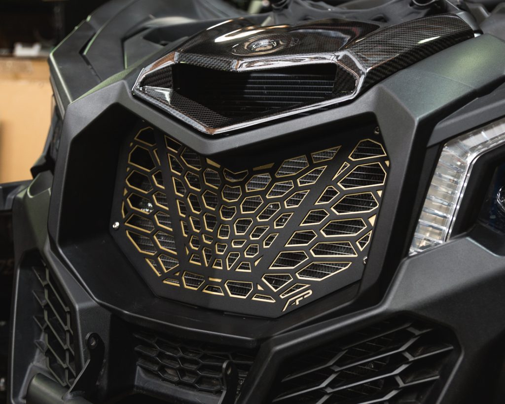 Step Up Your Style With The Can Am Maverick X Premium Grille Upgrade