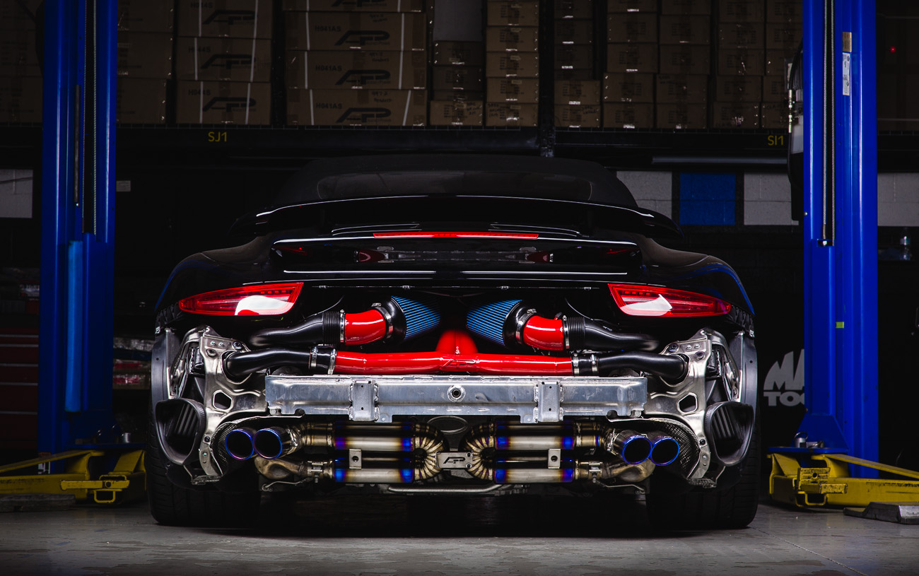 Agency Power High Flow Y-Pipe Porsche 991 Turbo | Turbo S 14-15