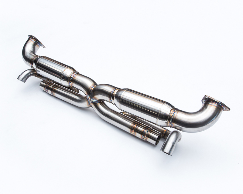 Agency Power Center X-Pipe Exhaust System Porsche 991 Carrera S 12-15