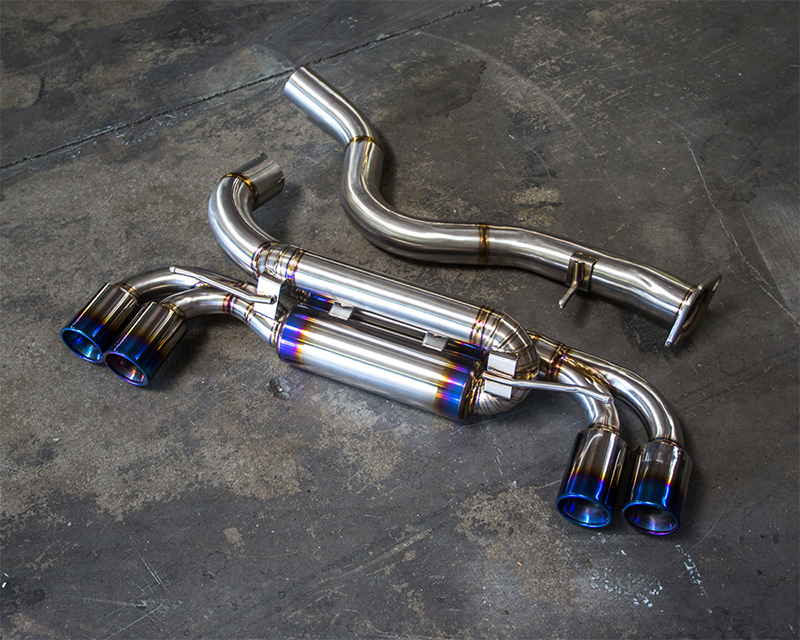 Agency Power Titanium Muffler Quad Tip Exhaust BMW 1M E82 N54