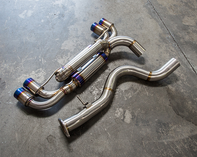 Agency Power Titanium Muffler Quad Tip Exhaust BMW 1M E82 N54