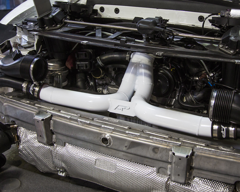 Agency Power High Flow Y-Pipe Porsche 991 Turbo | Turbo S 14-15