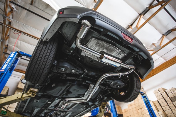 Scion Tc Revs Up With Agency Power Stainless Steel Catback Exhaust