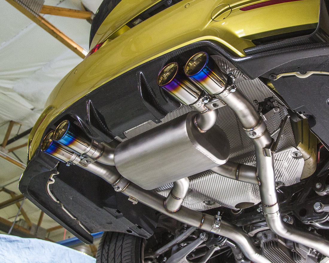 BMW m4 Exhaust