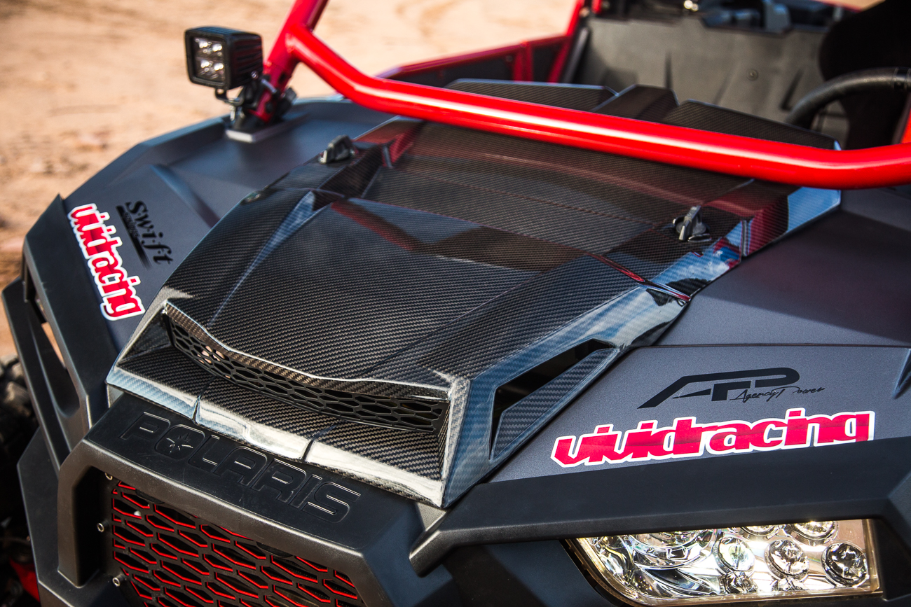 Agency Power Carbon Fiber Hood Scoop Polaris RZR XP 1000 Turbo 1418