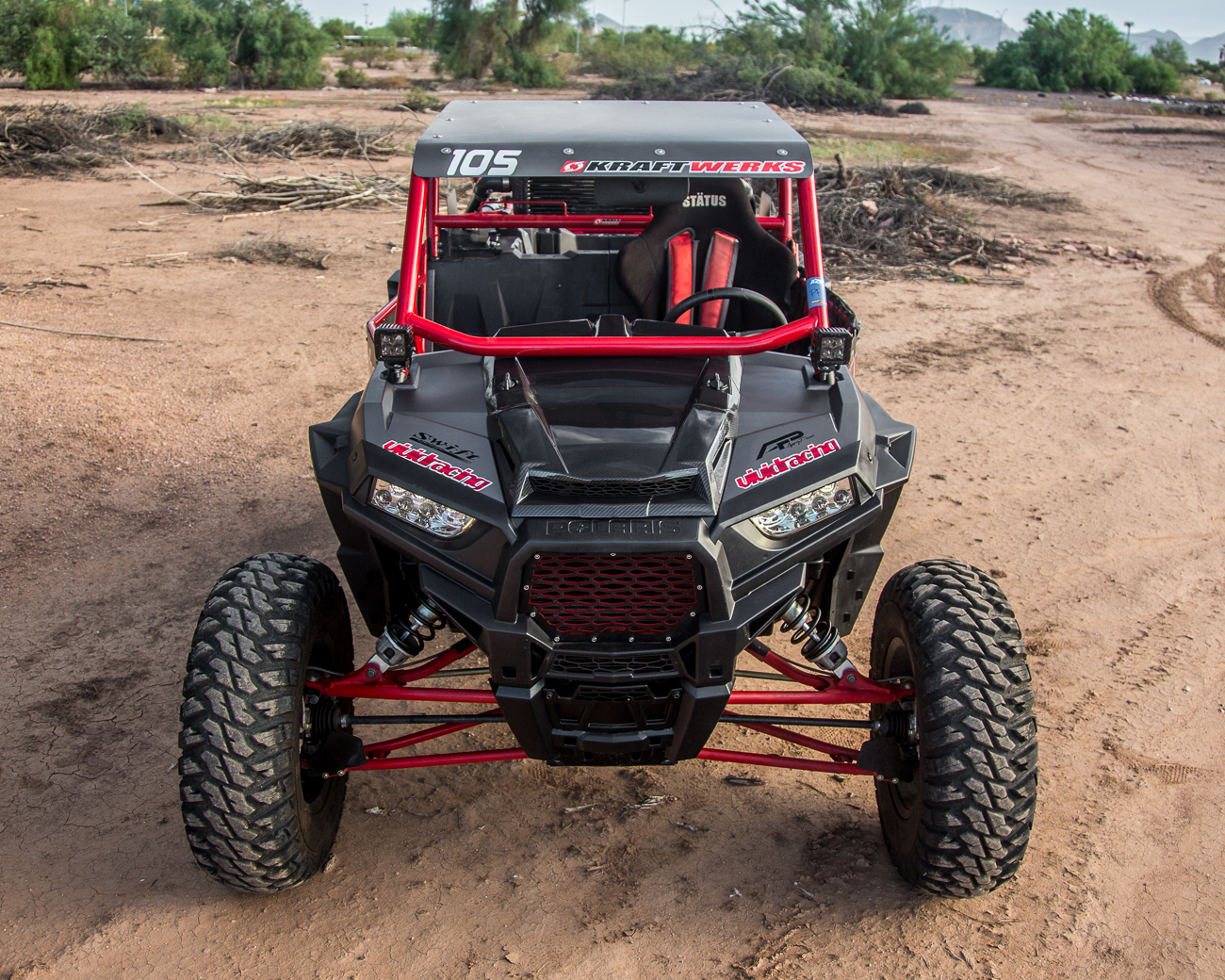 Agency Power Carbon Fiber Hood Scoop Polaris RZR XP 1000 Turbo 1418