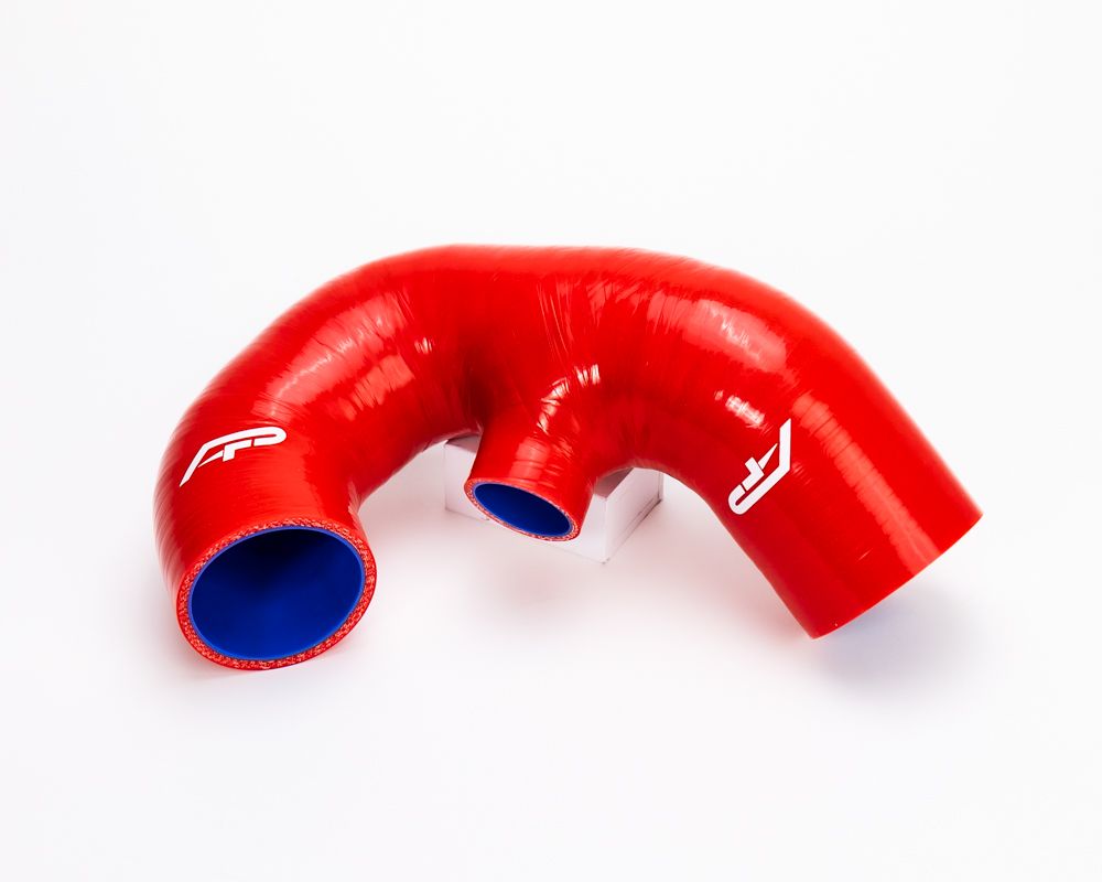 Agency Power Silicone Blow Off Valve Hose with 1 inch Port Red Can-Am Maverick R - AP-BRP-MAVR-SIL-BOT-RD