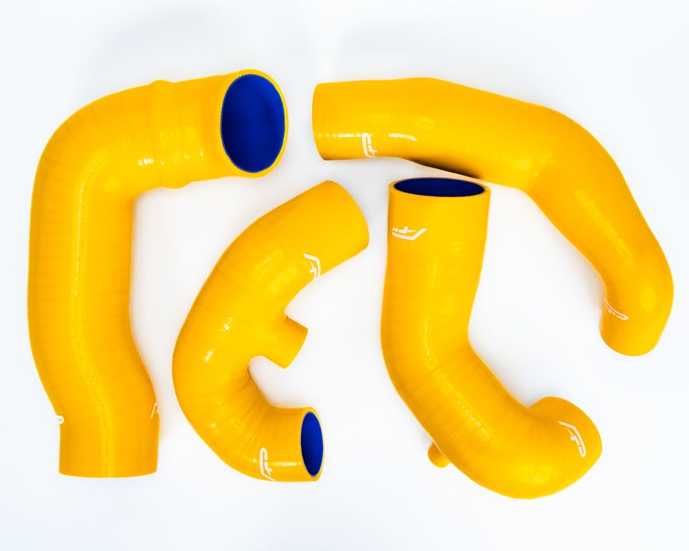 Agency Power Silicone Turbo and Intake Hose Kit Yellow Can-Am Maverick R - AP-BRP-MAVR-SIL-YLW